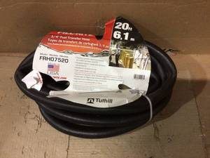 lot 35 image: 34 in. x 20 ft. Fuel Transfer Hose by FILL-RITE &nbspCustomer Returns See Pictures&nbspCustomer Returns See Pictures