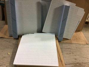lot 39 image: ABS Shower Kit, Nickel (up to 60 in. x 60 in. ) by ALINO
