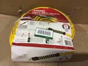 lot 44 image: 14 in. x 100 ft. Hybrid Air Hose by Husky &nbspCustomer Returns See Pictures