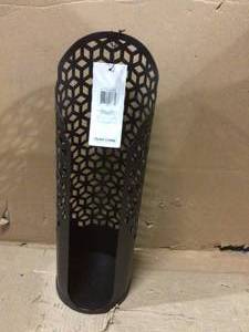 lot 48 image: Rollo Hexacube Toilet Paper Holder in Matte Black &nbspCustomer Returns See Pictures