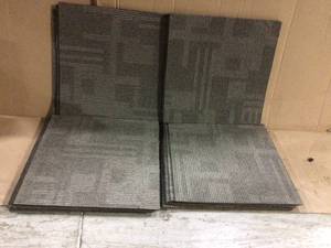 lot 51 image: Board of Directors Sea Ice Loop 19.7 in. x 19.7 in. Carpet Tile (20 TilesCase) by TrafficMaster &nbspCustomer Returns See Pictures