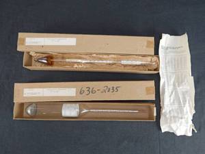 lot 25 image: Set of 2 Quevenne Lactometers