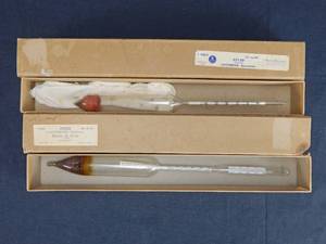 lot 26 image: Set of 2 Quevenne Lactometers