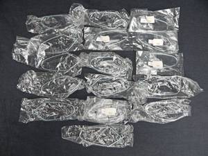 lot 60 image: Set of 16 Metal Slide Hold Clamps