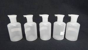 lot 19 image: Set of 5 LDPE 60 ML Plastic Dropping Bottles