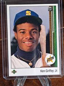 1989 Upper Deck Ken Griffey Jr. Rookie Baseball Card