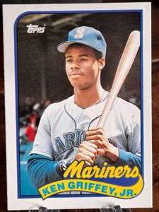 1989 Topps Traded Ken Griffey Jr Rookie Card