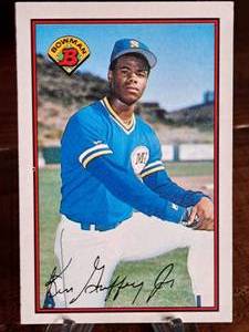 1989 Bowman Ken Griffey Jr. Rookie Baseball Card