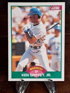 1989 Score Ken Griffey Jr. Rookie Baseball Card