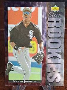 1994 Star Rookies Michael Jordan Baseball Card