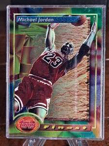 1994 Topps Finest Michael Jordan Basketball Card