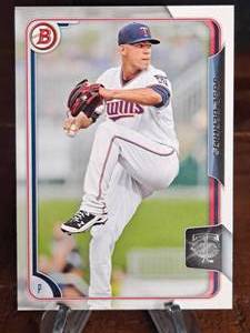 2015 Bowman Jose Berrios Baseball Card