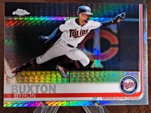 2015 Topps Chrome Byron Buxton Rookie Baseball Card