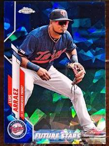 2020 Cracked Ice Topps Luis Arraez Baseball Card