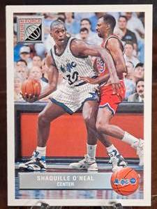 1993 Upper Deck Shaquille ONeal Rookie Basketball Card