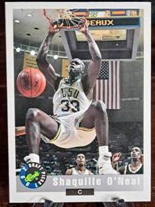 1992 Draft Picks Shaquille ONeal Rookie Basketball Card