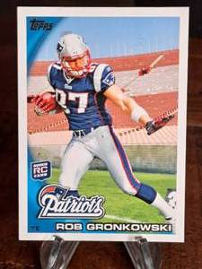 2010 Topps Rookie Rob Gronkowski Football Card