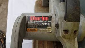 lot 12 image: Clarke Chop Saw