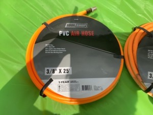 lot 34 image: 2 PVC Air Hoses