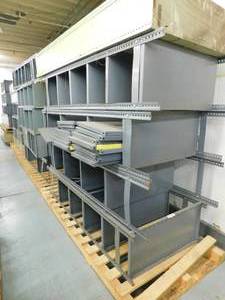 Industrial Shelving Lot of 5