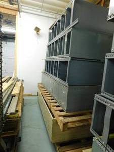 Industrial shelving lot of 5