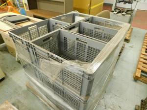 Plastic Crate Lot of 15