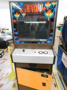 Vintage Cosmic Invasion Video Game