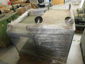 2 Heavy duty Shop Carts with Casters