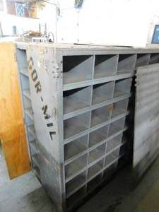 Wood Crate  Parts Bin