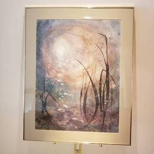 lot 74 image: Bog at Dusk signed Helenmary Kasper