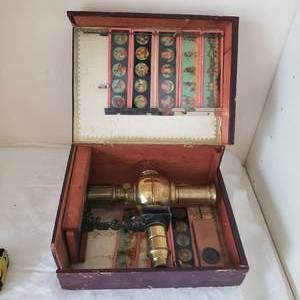 lot 16 image: 19th Century Fabrik-Marke Magic Lantern
