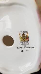 lot 87 image: Paragon China Figurine Lady Christine