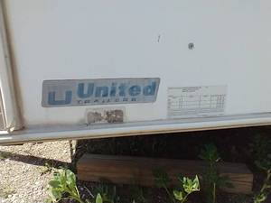 lot 1 image: United 12 12 Enclosed Trailer