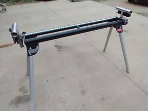 lot 3 image: Ryobi Folding Miter Saw Stand