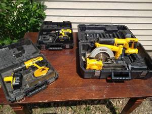 lot 12 image: DeWalt XRP Tool Lot