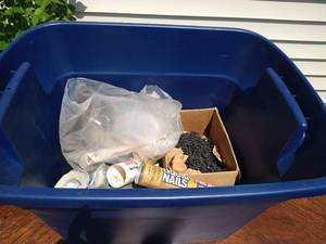 lot 14 image: Tote of Tape, Sealant & Screws