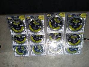 lot 24 image: 12 New 7 14 Circular Saw Blades