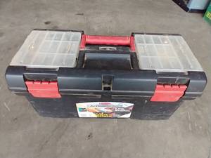 lot 48 image: Toolbox with Hand Tools