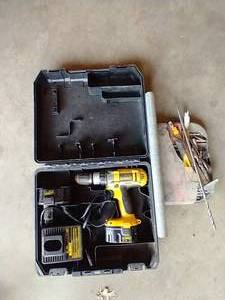 lot 53 image: DeWalt 14.4 Drill & Bits