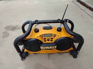 lot 74 image: DeWalt DC011 Work Site RadioCharger