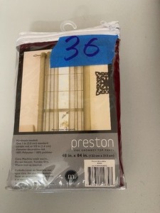 Miller Curtains Sheer Preston Grommet 48 x 84 Panel