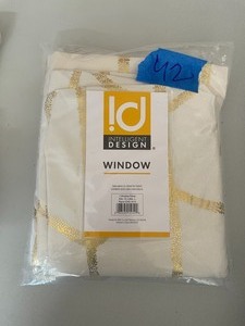 Intelligent Design Raina Metallic Print 50 x 84 Total Blackout Curtain Panel