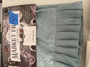 Duck River Textile Bella 3-Piece Kitchen Curtain Set