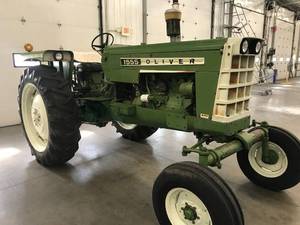 lot 145 image: Oliver 1555 4x2 2WD Tractor 58HP NO RESERVE