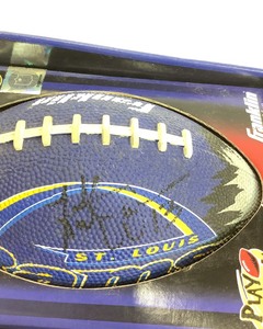 lot 5 image: Signed NFL Football