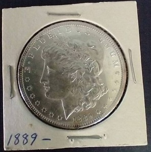lot 36 image: 1889 Morgan Dollar