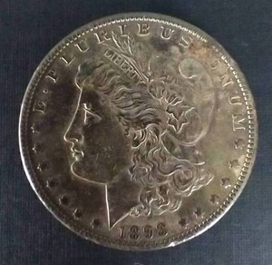 lot 45 image: 1898 Morgan Dollar