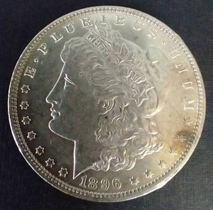 lot 52 image: 1896 Morgan Dollar