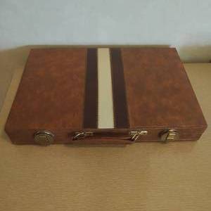 lot 47 image: Backgammon Set and other games