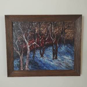 lot 269 image: Original Landscape Portrait by Father Emilian Grocar